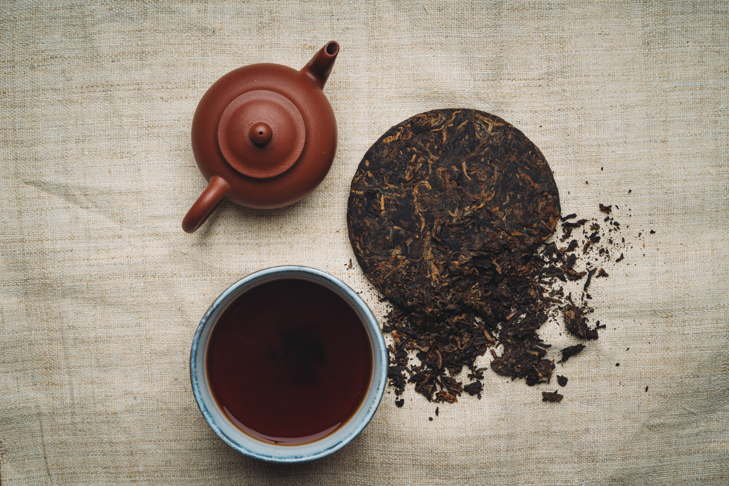 Menghai golden pu-erh